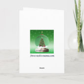 Carte de Noël New York (Dos)