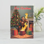 Carte de Noël Nice - Fun B (Debout devant)