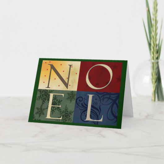 Carte de Noël NOEL (Devant)