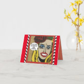 Carte de Noël, noël (Fleur jaune)