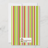 Carte de Noël NOEL à 2 faces - Personnaliser ! (Dos)