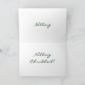 Carte de Noël Nollaig Chridheil I (Intérieur)