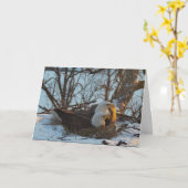 Carte de Noël nord de Decorah Nest (Fleur jaune)