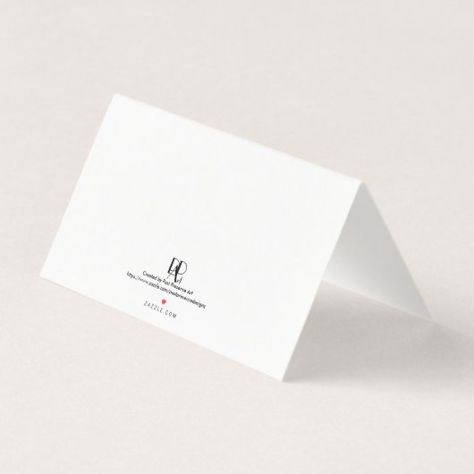 Carte de Noël North Star (Back)