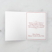 Carte de Noël numérique Be Merry And Bright (Intérieur)