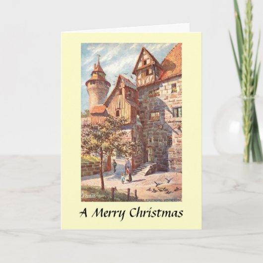 Carte de Noël - Nürnberg, Allemagne (Devant)