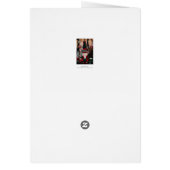 Carte de Noël Nutcracker (Dos)