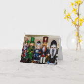 Carte de Noël Nutcracker (Fleur jaune)