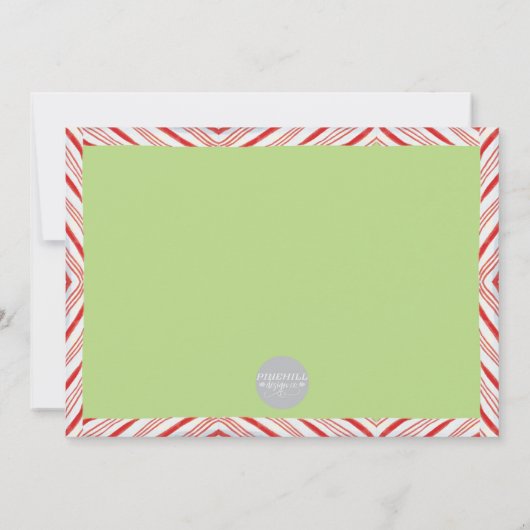 Carte de Noël Nutcracker (Dos)