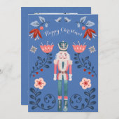 Carte de Noël Nutcracker Ballet Photo (Devant / Derrière)