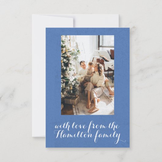 Carte de Noël Nutcracker Ballet Photo (Dos)