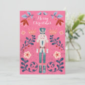 Carte de Noël Nutcracker Ballet Photo (Debout devant)