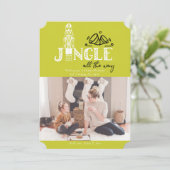 Carte de Noël Nutcracker Green pour photo (Debout devant)