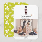 Carte de Noël Nutcracker Joyeux Noël (Devant / Derrière)