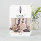 Carte de Noël Nutcracker Joyeux Noël (Debout devant)