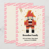 Carte de Noël Nutt Smacker (Devant / Derrière)