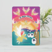 Carte de Noël Ô Nuit Divine (Debout devant)