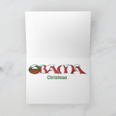 Carte de Noël Obama Joy (Intérieur)