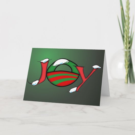 Carte de Noël Obama Joy (Devant)