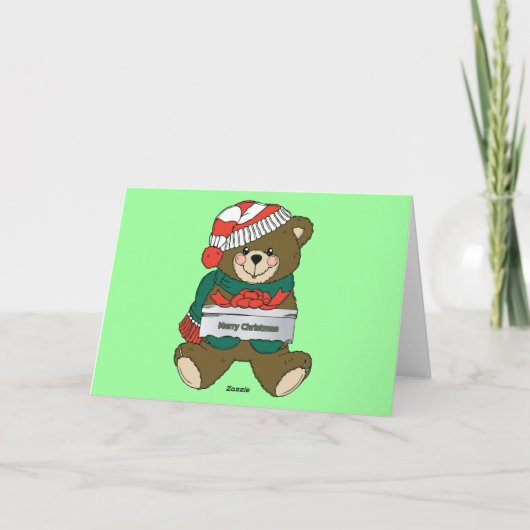 Carte de Noël occidentale (Dos)