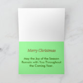 Carte de Noël occidentale (Intérieur)