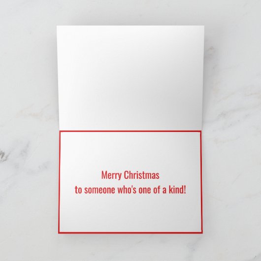 Carte de Noël Odd Goose (Intérieur)