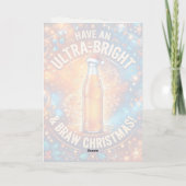 Carte de Noël Orange Fizz Braw (Dos)