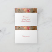 Carte de Noël ornementale (Intérieur)