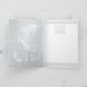 Carte de Noël orthodoxe russe - Lumière dorée (Intérieur)