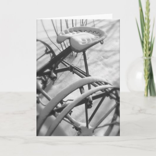 Carte de Noël ou carte de billet pour le siège du  (Devant)