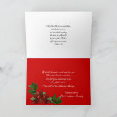 Carte de Noël Paiement (Intérieur)