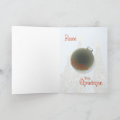 Carte de Noël "Paix" (Intérieur)
