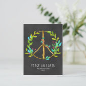 Carte de Noël | Paix sur Terre (Debout devant)