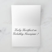 Carte de Noël Papa 2014 version hollandaise (Intérieur)