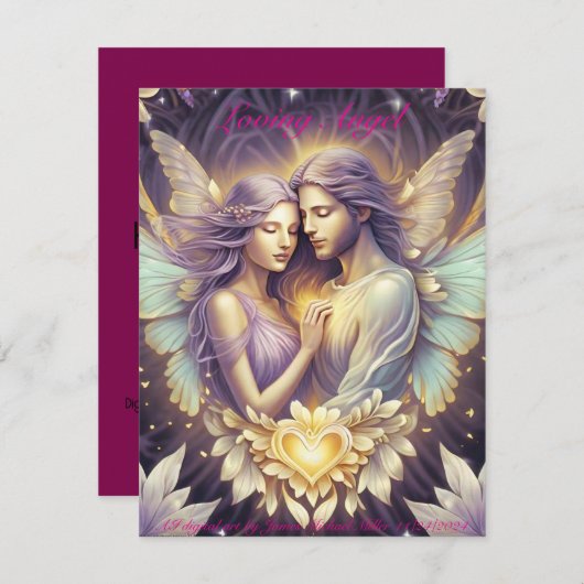 Carte de Noël Par James Michael Miller 8/12/2024 (Devant / Derrière)