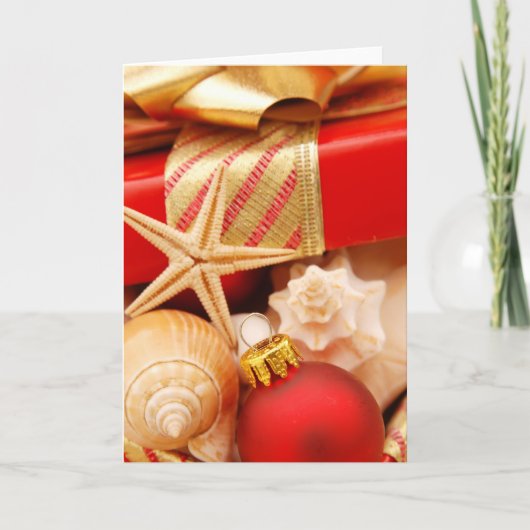 Carte de Noël par temps chaud (Devant)