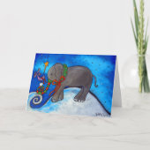 Carte de Noël "Partage" (Devant)