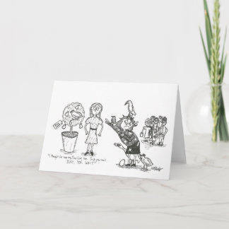 Carte de Noël - Partridge dans un arbre à poires