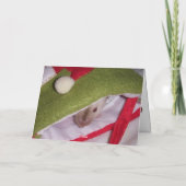 Carte de Noël : Pas même une souris (Dos)