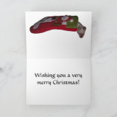 Carte de Noël : Pas même une souris (Intérieur)