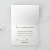 Carte de Noël "Passé Brisé" (Intérieur)