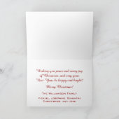 Carte de Noël patriotique Peace Dove (Intérieur)