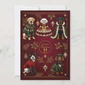 Carte de Noël Pawsome (Devant)