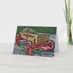 Carte de Noël Pays Wagon