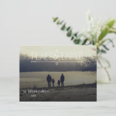 Carte de Noël Peace On Earth (Debout devant)