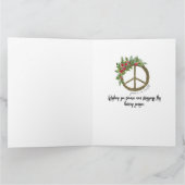 Carte de Noël Peace on Earth Dream Catcher (Intérieur)