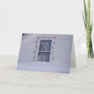 Carte de Noël "PEEK-A-BOO"