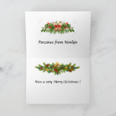 Carte de Noël - Penzance de Newlyn (Intérieur)