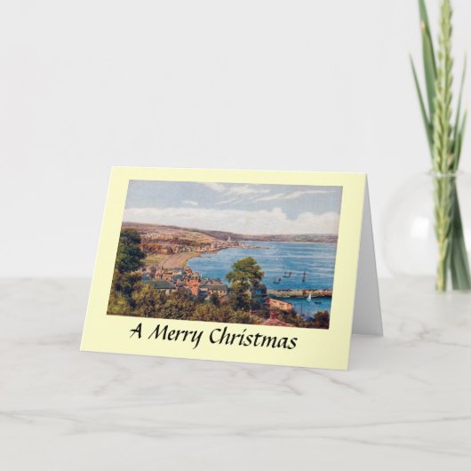 Carte de Noël - Penzance de Newlyn (Devant)