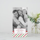 Carte de Noël Peppermenthe (Debout devant)